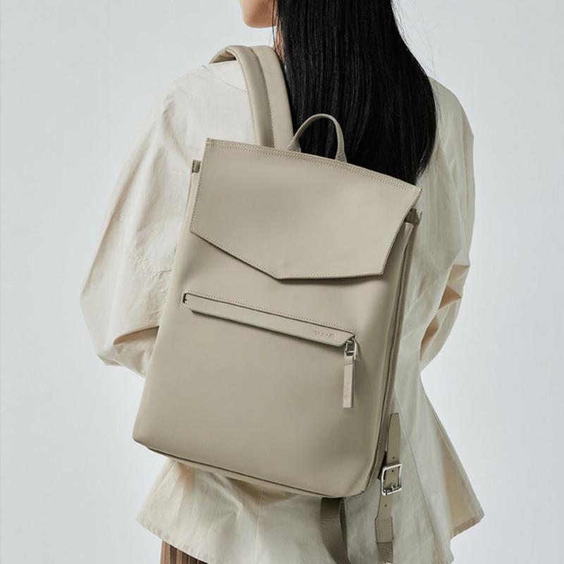Luxury Bags With Zipper - แฟชั่นใหม่ญี่ปุ่นและเกาหลีสบายๆกระเป๋าเป้สะพายหลังอเนกประสงค์สําหรับทํางานเดินทางหรูหราสไตล์ธุรกิจผู้หญิงกระเป๋าอินเทรนด์