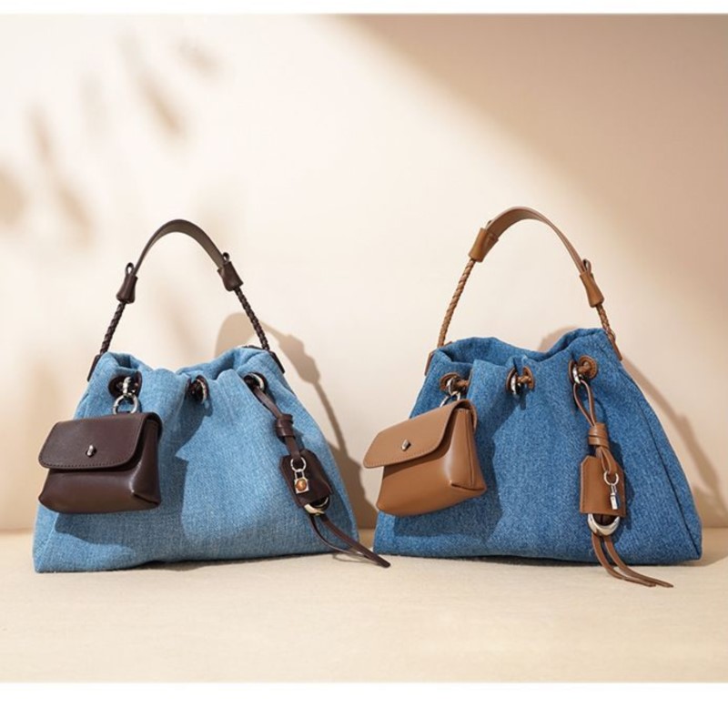 Luxury Y2K Bags - JIAERDI High Street DENIM กระเป๋าผู้หญิง Retro