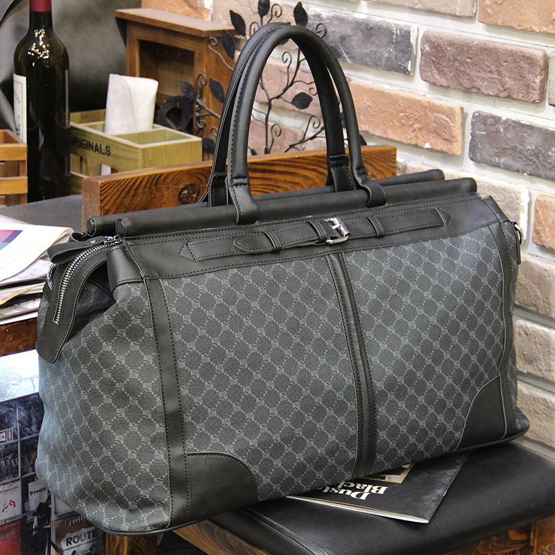 Luxury Bags Luggage - แฟชั่นลายสก๊อตกระเป๋าเดินทางผู้ชายกระเป๋าถือขนาดใหญ่ความจุกระเป๋า Casual Totes กระเป๋าถือกระเป๋าเดินทางกระเป๋าฟิตเนสกระเป๋ากอล์ฟ