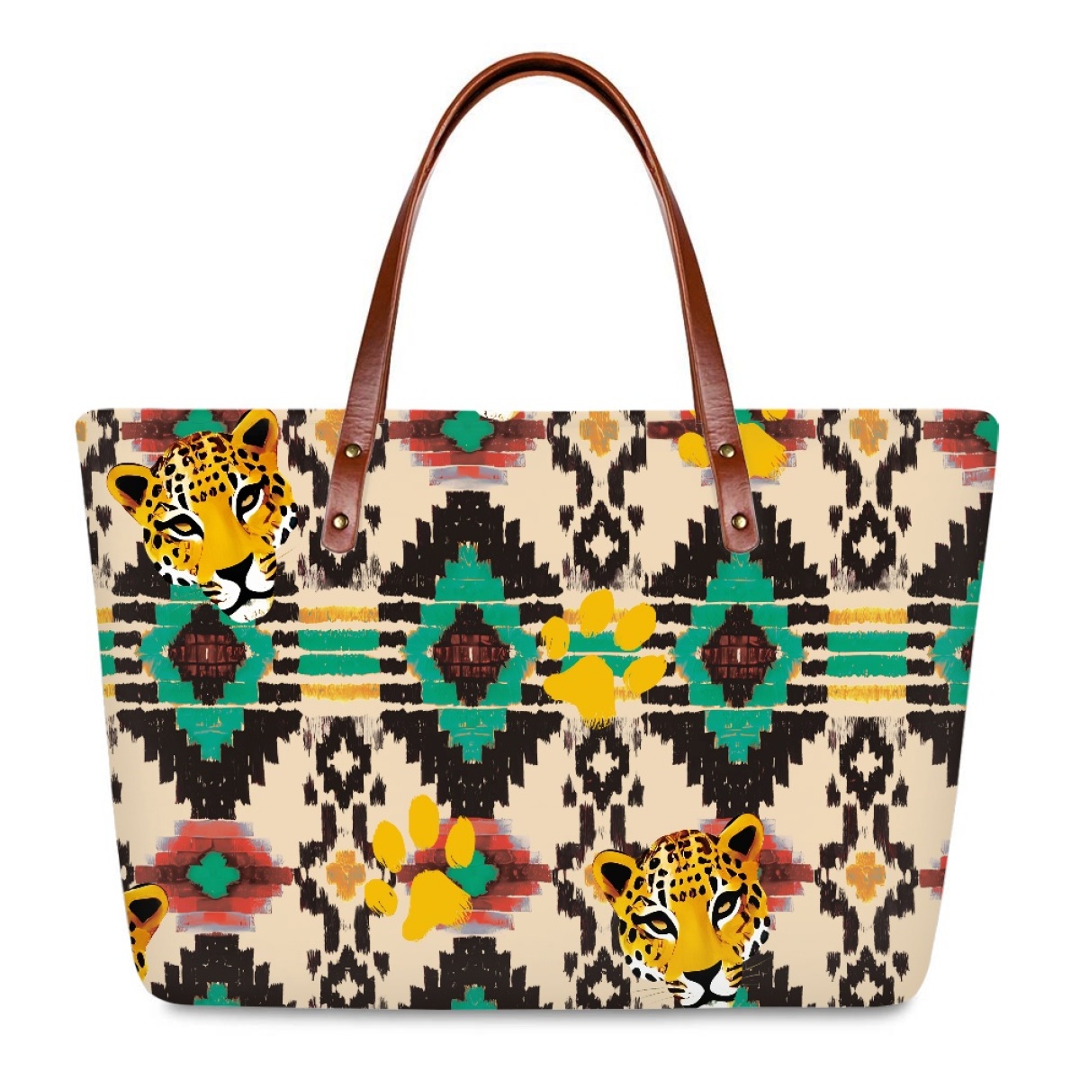 Luxury Bags Guess - Noisydesigns Luxury Lion ผู้หญิงกระเป๋าถือไหล่ Shooping กระเป๋า