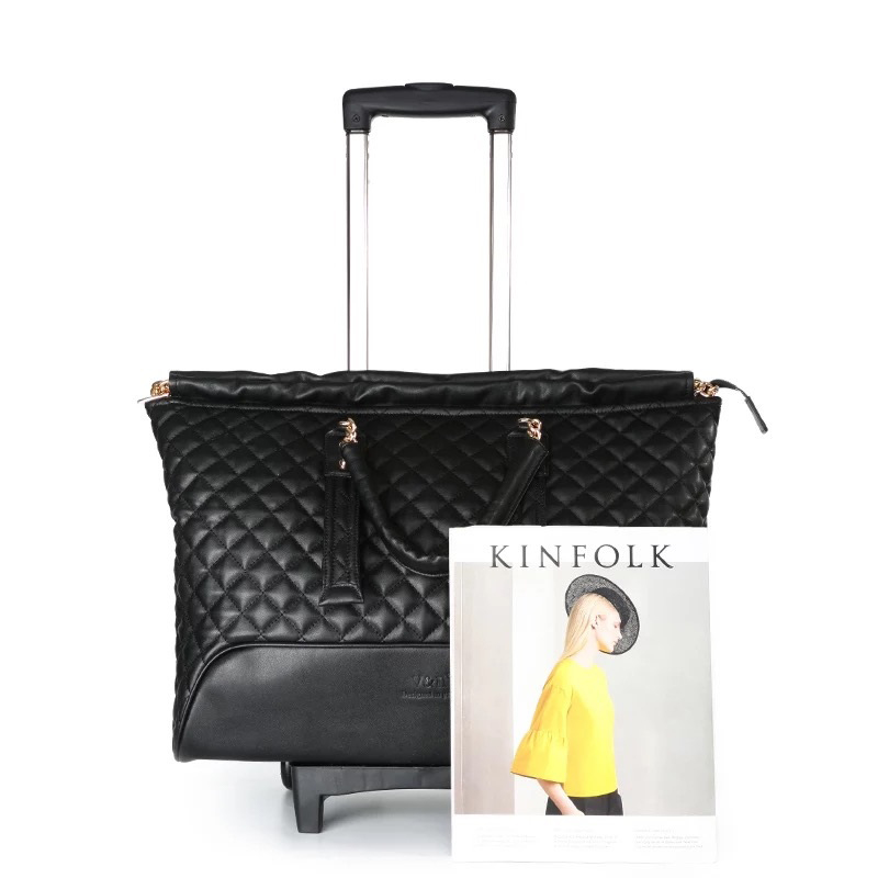 ซูเปอร์แฟชั่นรถเข็นกระเป๋าเดิน - Luxury Bags Luggage บทวิจารณ์และราคา