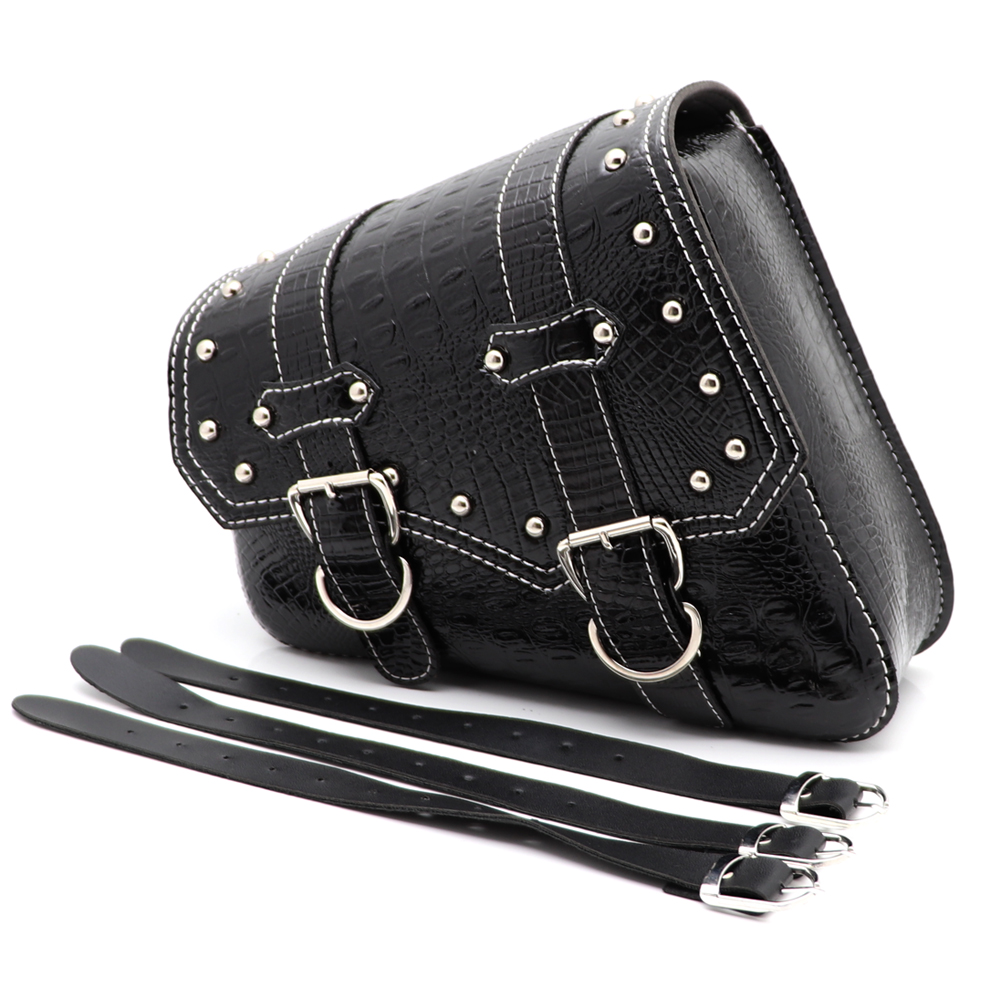 สีดําหรูหราสามเหลี่ยมรูปแบบจระ - Luxury Bags Luggage บทวิจารณ์และราคา