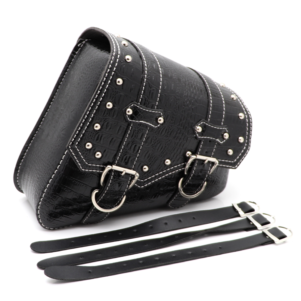 สีดําหรูหราสามเหลี่ยมรูปแบบจระ - Luxury Bags Luggage บทวิจารณ์และราคา