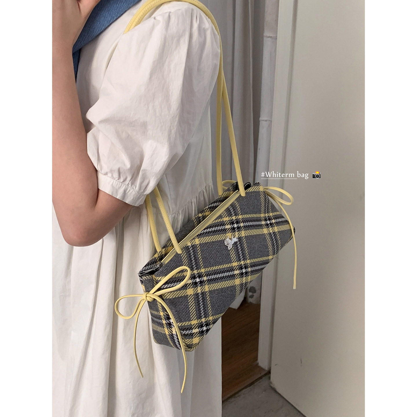 กระเป๋าถือแฟชั่นลายสก็อตไมโครไ - Luxury Bags Affordable บทวิจารณ์และราคา