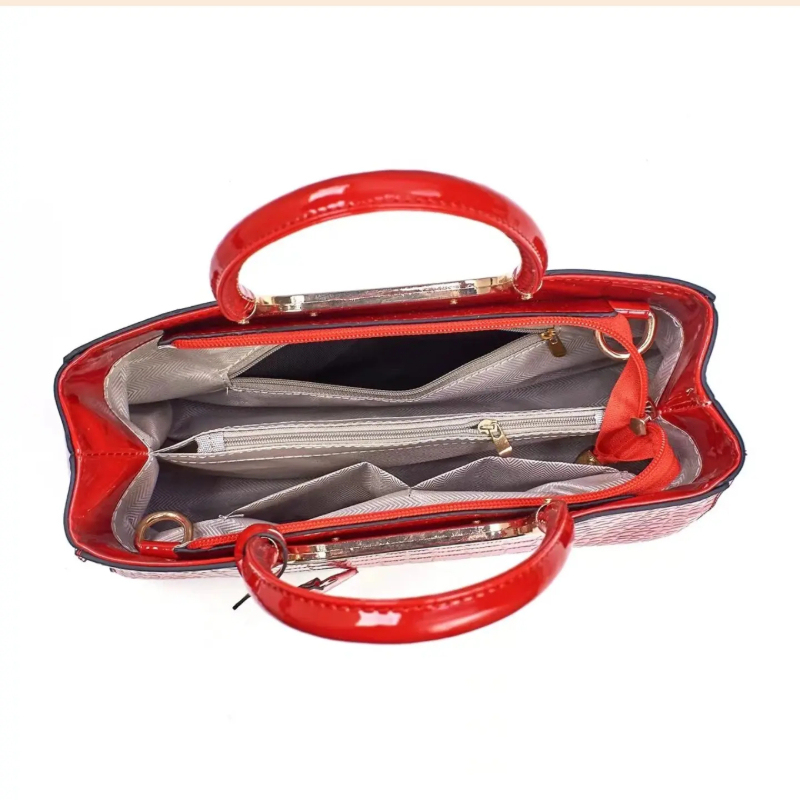 ชุดกระเป๋าถือสตรี วัสดุ PU หรู - Luxury Bags With Zipper บทวิจารณ์และราคา