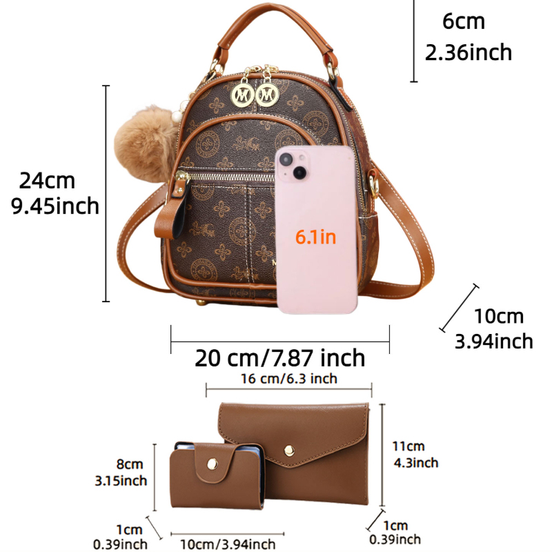ชุดกระเป๋าผู้หญิง 3 ชิ้น กระเป - Luxury Bags With Zipper บทวิจารณ์และราคา