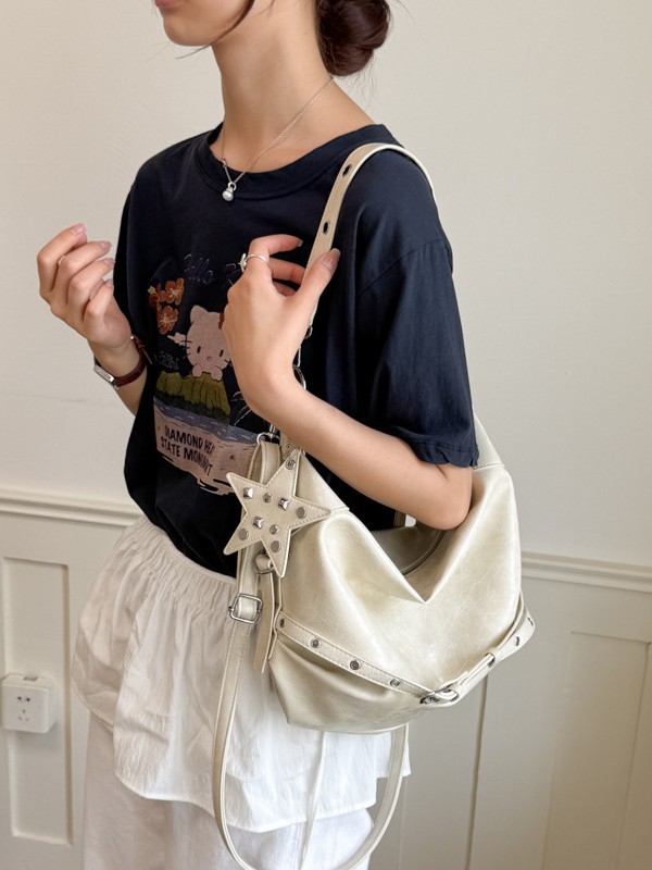 กระเป๋าสะพายไหล่สไตล์เกาหลีสำห - Luxury Y2K Bags บทวิจารณ์และราคา