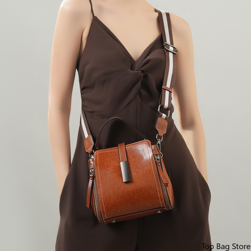 กระเป๋าหนังแท้สะพายข้างสำหรับผ - Luxury Bags Quiet บทวิจารณ์และราคา