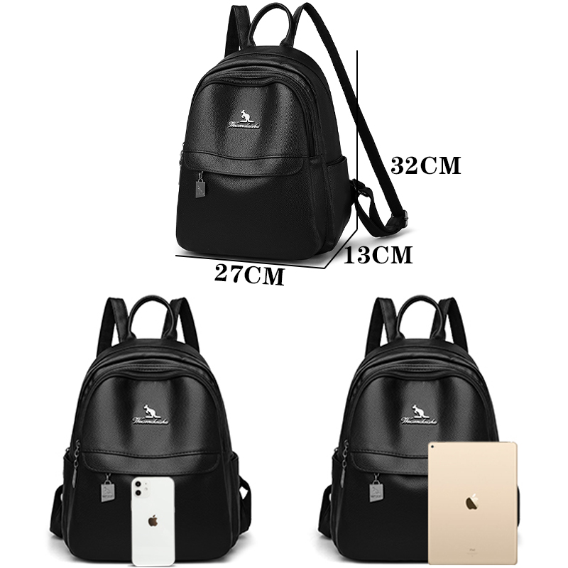 2024 ใหม่ผู้หญิงไหล่กระเป๋าหนั - Luxury Bags With Zipper บทวิจารณ์และราคา
