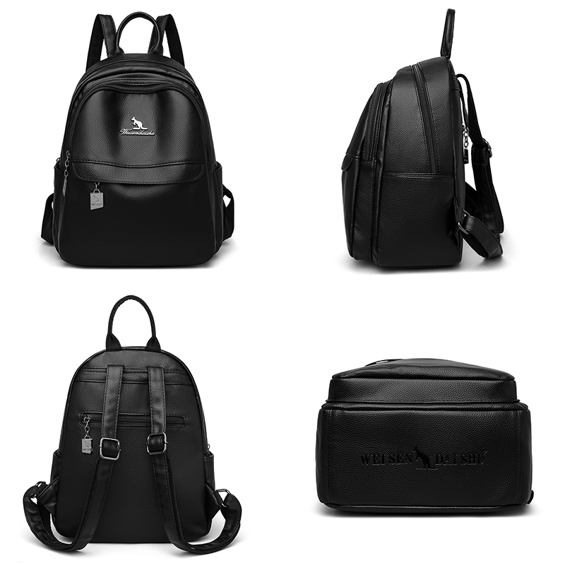 2024 ใหม่ผู้หญิงไหล่กระเป๋าหนั - Luxury Bags With Zipper บทวิจารณ์และราคา