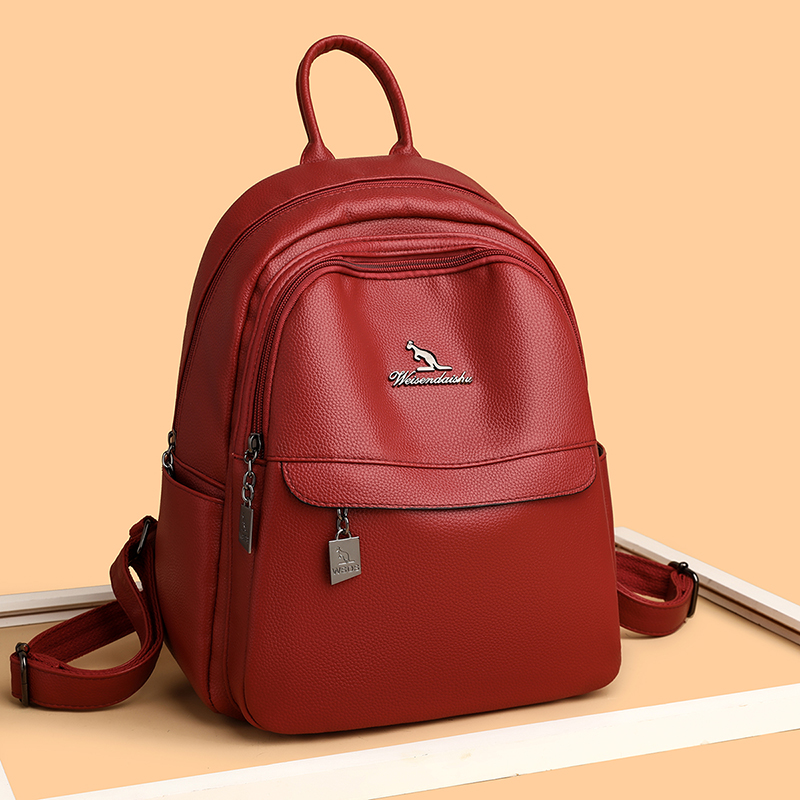 2024 ใหม่ผู้หญิงไหล่กระเป๋าหนั - Luxury Bags With Zipper บทวิจารณ์และราคา