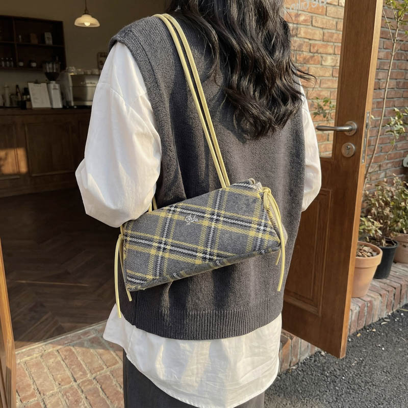 กระเป๋าถือแฟชั่นลายสก็อตไมโครไ - Luxury Bags Affordable บทวิจารณ์และราคา