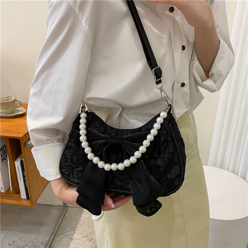 กระเป๋าผู้หญิงสีขาวลายไข่มุก ก - Luxury Y2K Bags บทวิจารณ์และราคา