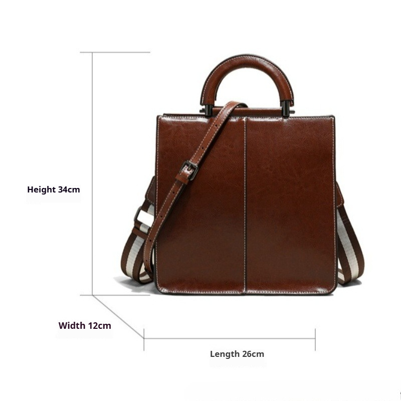 กระเป๋าโท้ทหนังแท้สำหรับผู้หญิ - Luxury Bags Quiet บทวิจารณ์และราคา