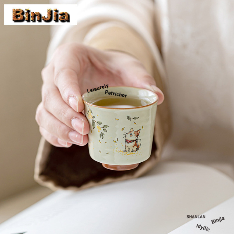 ชุดน้ำชาพกพาลายวาดมือ กลิ่นหอม - Luxury Bags Hand Painted บทวิจารณ์และราคา