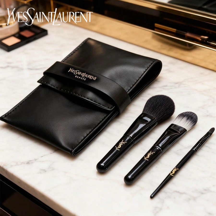 ชุดแปรงแต่งหน้า YSL รุ่น 3 ชิ้ - Luxury Beach Bags Ysl บทวิจารณ์และราคา