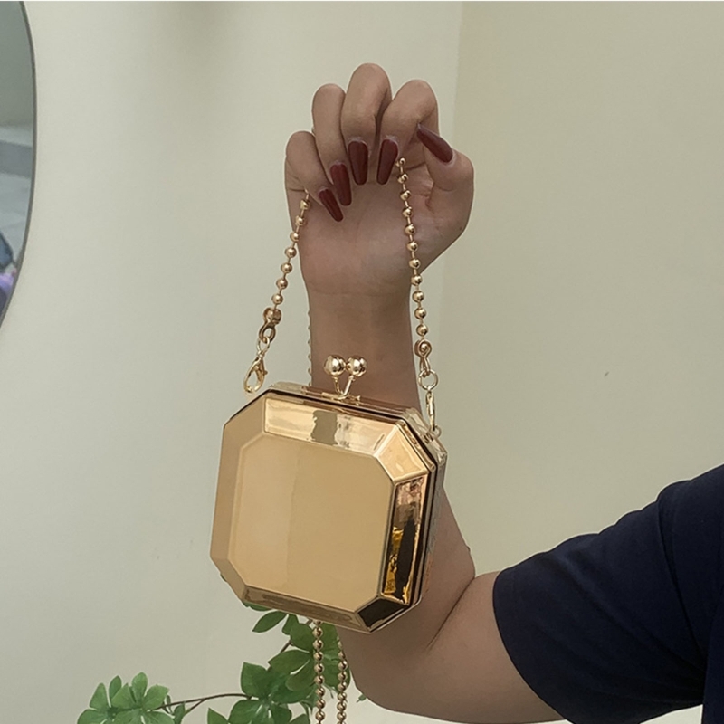 Mini Luxury Gold Party กระเป๋า - Luxury Bags With Zipper บทวิจารณ์และราคา