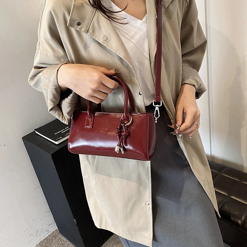 LEFTSIDEขนาดเล็กPUหนังกระเป๋าผ - Luxury Y2K Bags บทวิจารณ์และราคา