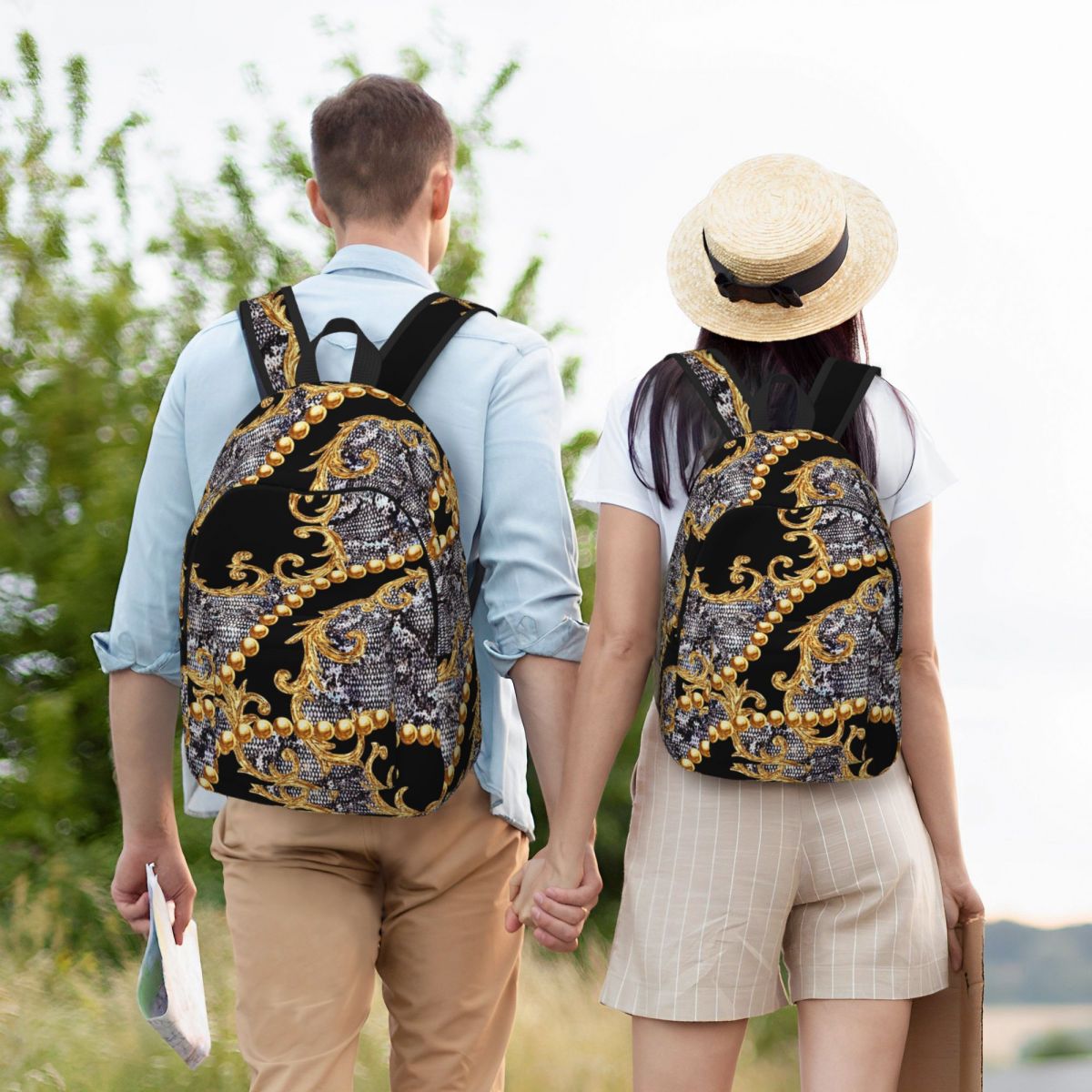 กระเป๋าเป้สะพายหลังนักเรียนลาย - Luxury Bags Europe บทวิจารณ์และราคา