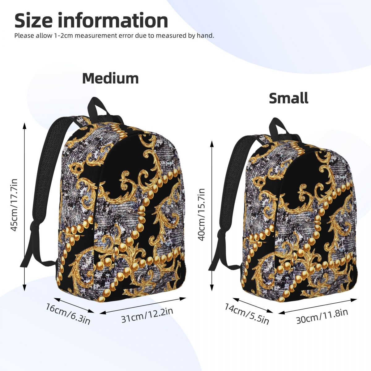 กระเป๋าเป้สะพายหลังนักเรียนลาย - Luxury Bags Europe บทวิจารณ์และราคา