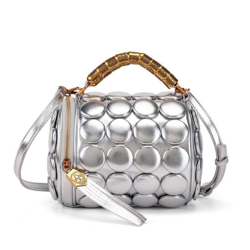 กระเป๋าถือหนังทรงกลมแบบย้อนยุค - Luxury Bags Youtube บทวิจารณ์และราคา