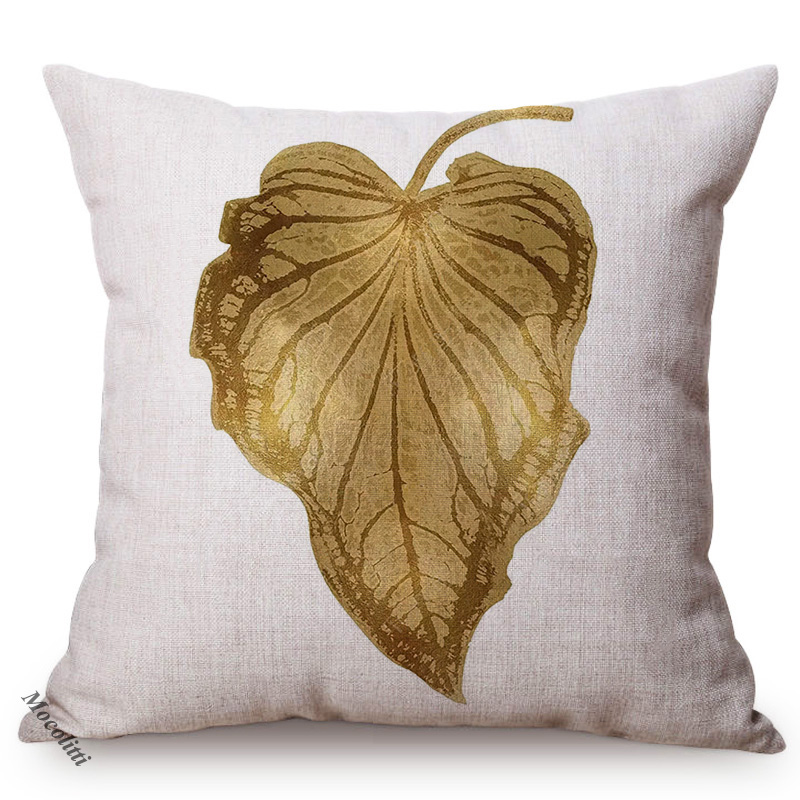 Golden Leaf สไตล์ผ้าฝ้ายลินินเ - Luxury Bags Hand Painted บทวิจารณ์และราคา