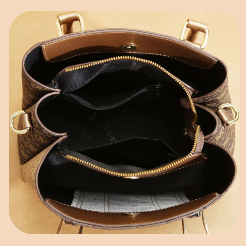 ชุดกระเป๋าถือสตรี 3 ชิ้น ดีไซน - Luxury Bags With Zipper บทวิจารณ์และราคา