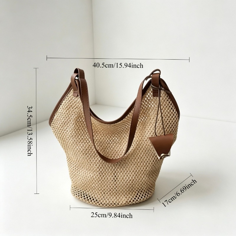 1/2 ชิ้น 2026 ใหม่กระเป๋าสานฟา - Luxury Beach Bags Ysl บทวิจารณ์และราคา